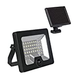 Westinghouse - Luz de seguridad de 1000 lúmenes, luces solares, sensor de movimiento para exteriores, luz de inundación, 40 ...