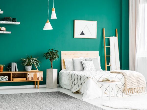 ¿Cuáles son las mejores cortinas para usar en dormitorios verdes?