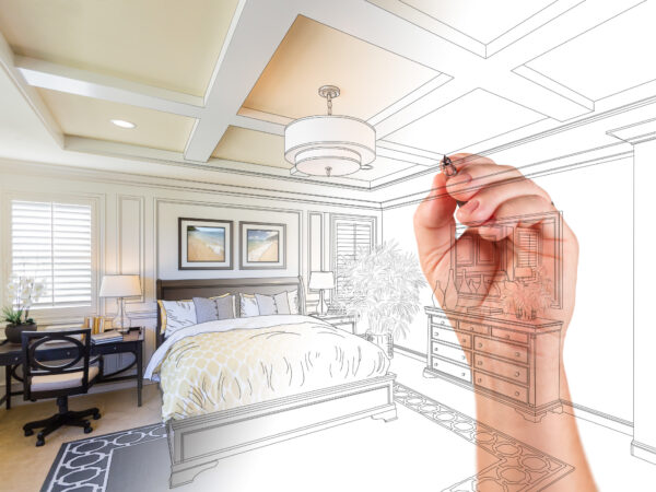 Una lista de verificación de remodelación de dormitorio rápida y simple